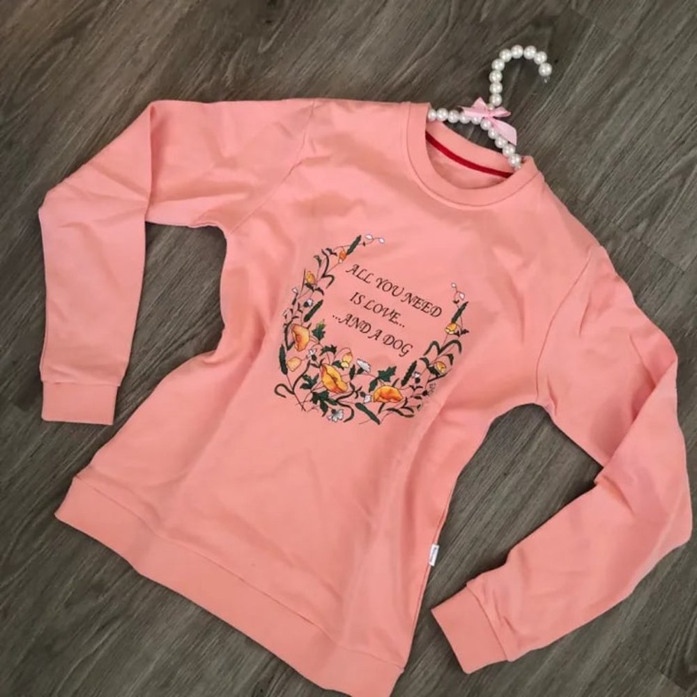 "All You Need is Love and a Dog" Sweatshirt